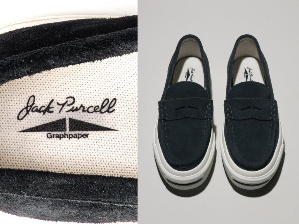 コンバース」と「グラフペーパー」の大人なコラボスニーカーは