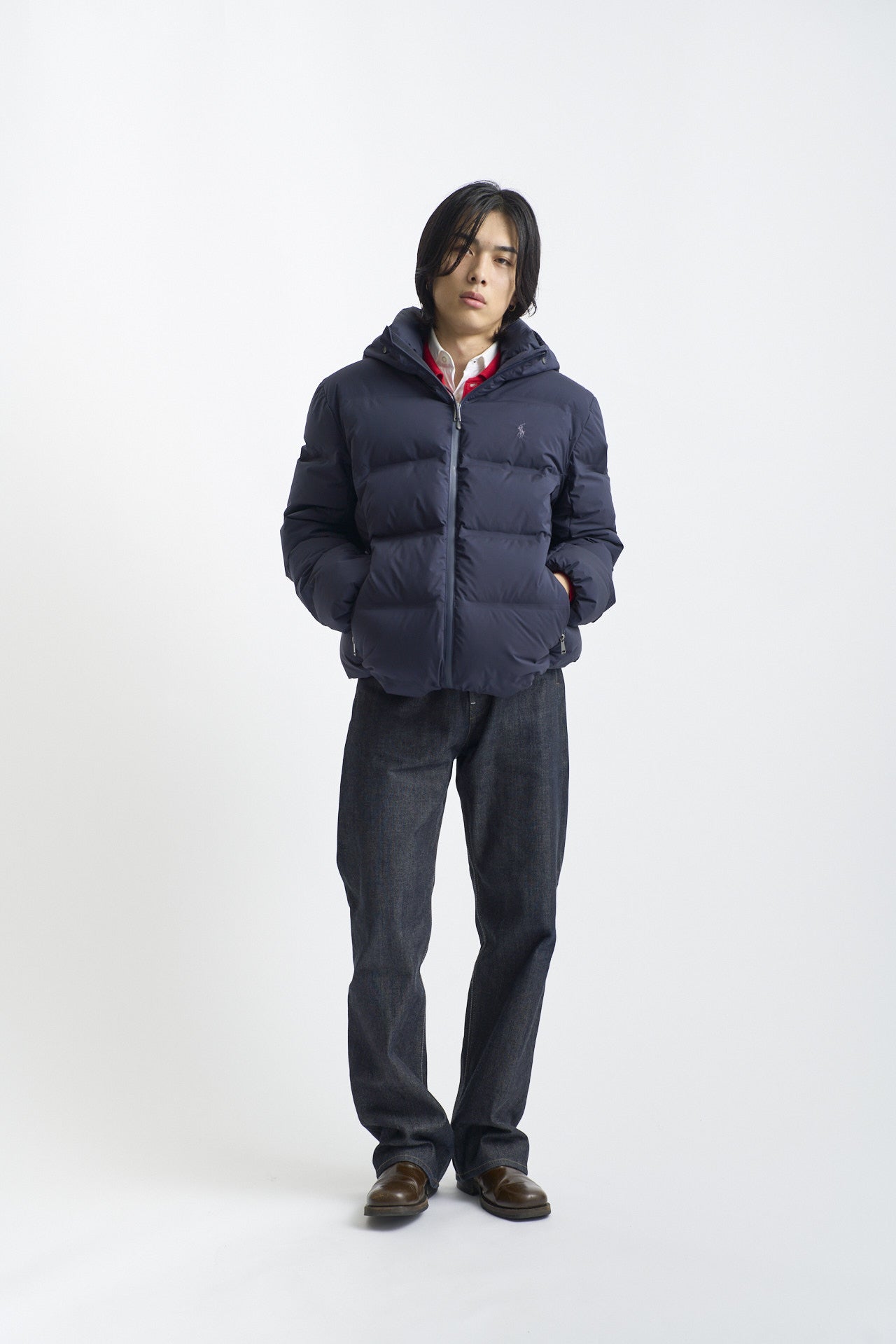 ポロ ラルフ ローレン」のダークネイビーの新作を大人っぽく着る！【服