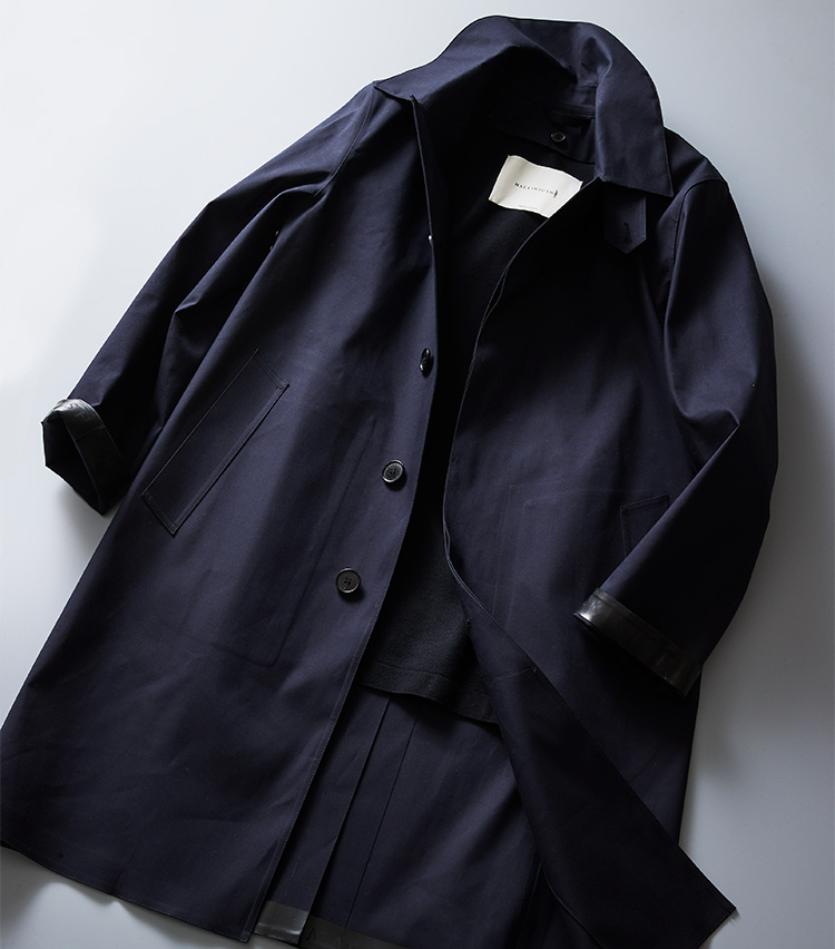 ステンカラーコートの傑作マッキントッシュ「ダンケルド」、この春どう