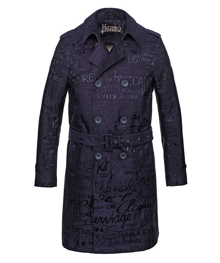 ヘルノ創立70周年記念！スタッフの想いを乗せた特別なトレンチコートを