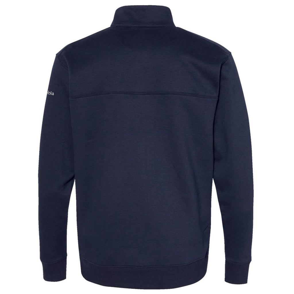 Columbia Men's Collegiate Navy Hart Mountain II Half-Zip Pullover