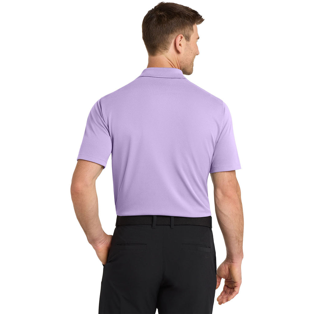 Custom Nike Men's Urban Lilac Dri-FIT Micro Pique 2.0 Polo | Merch