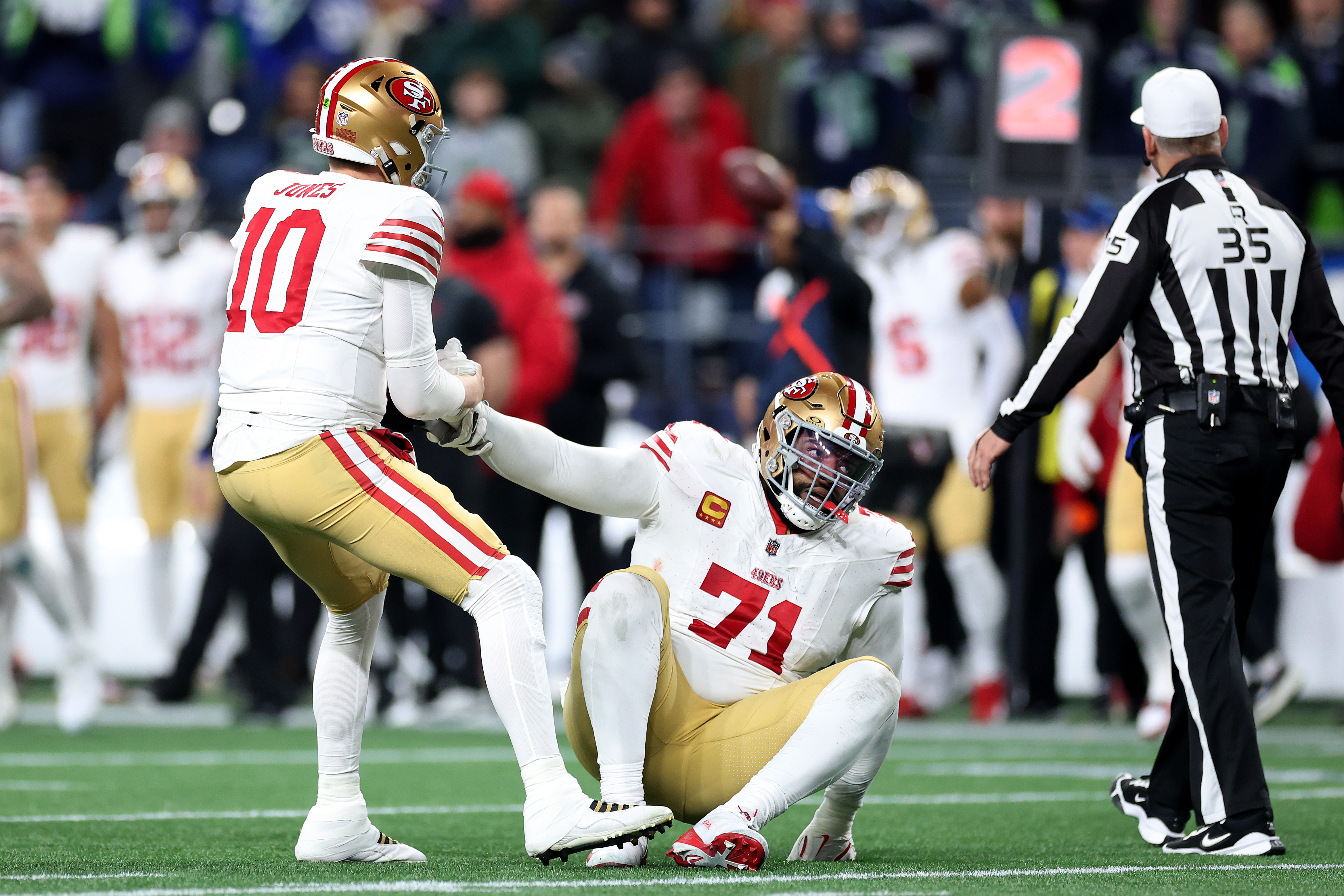 Inman: Fred Warner's appearance leads 49ers-Seahawks behind-scenes