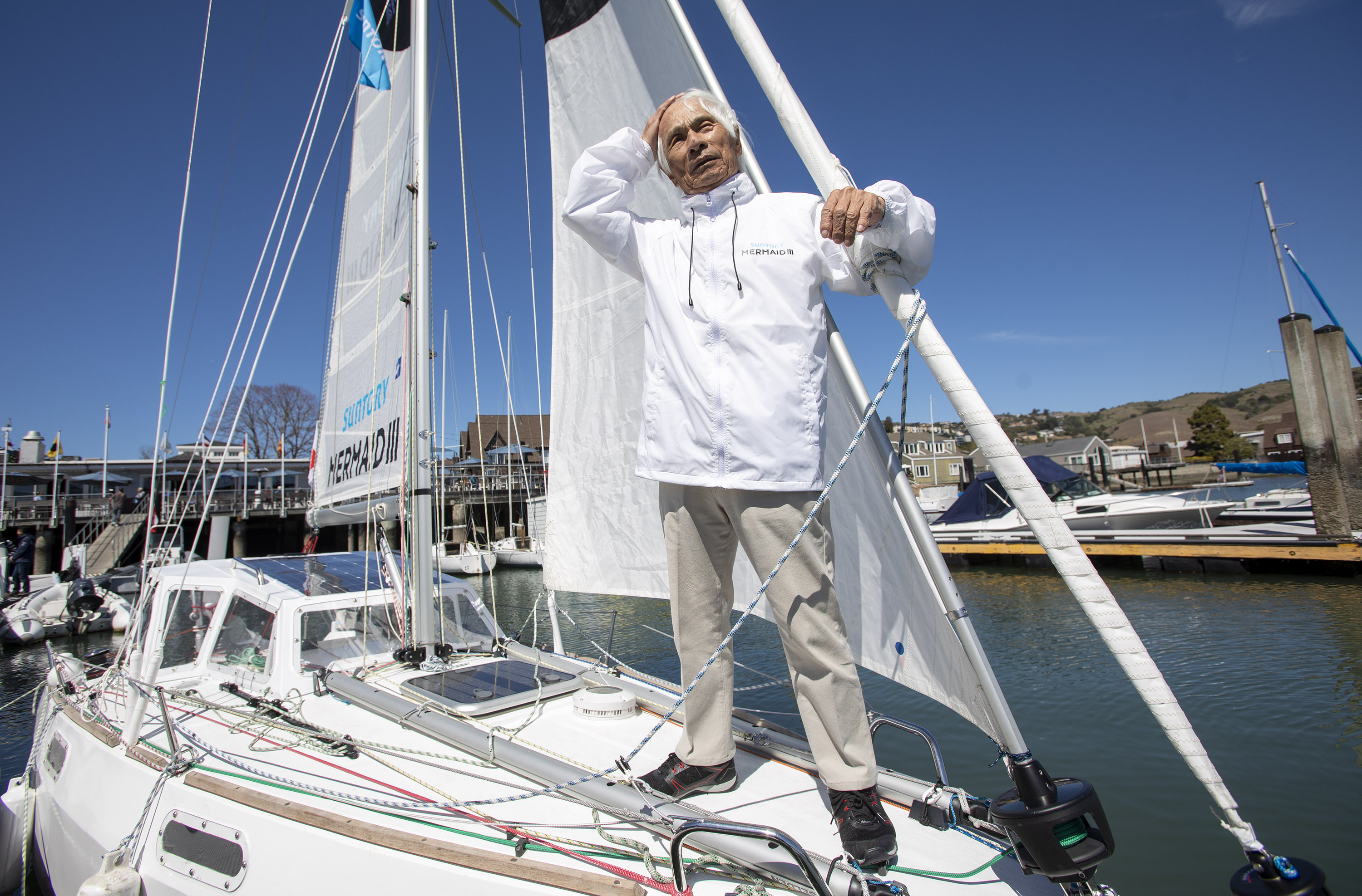 83-year-old solo yachtsman sailing from San Francisco to Japan on