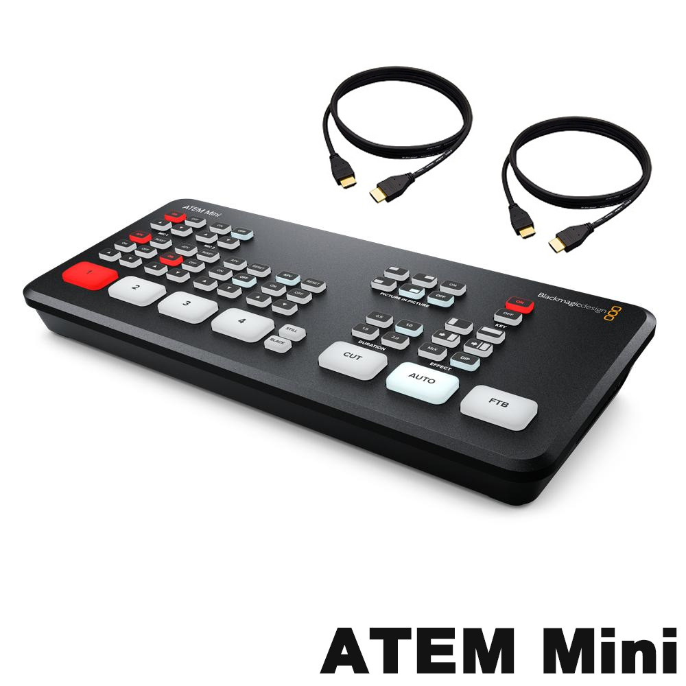 Blackmagic HDMI ビデオスイッチャー ATEMmini【福山楽器センター】