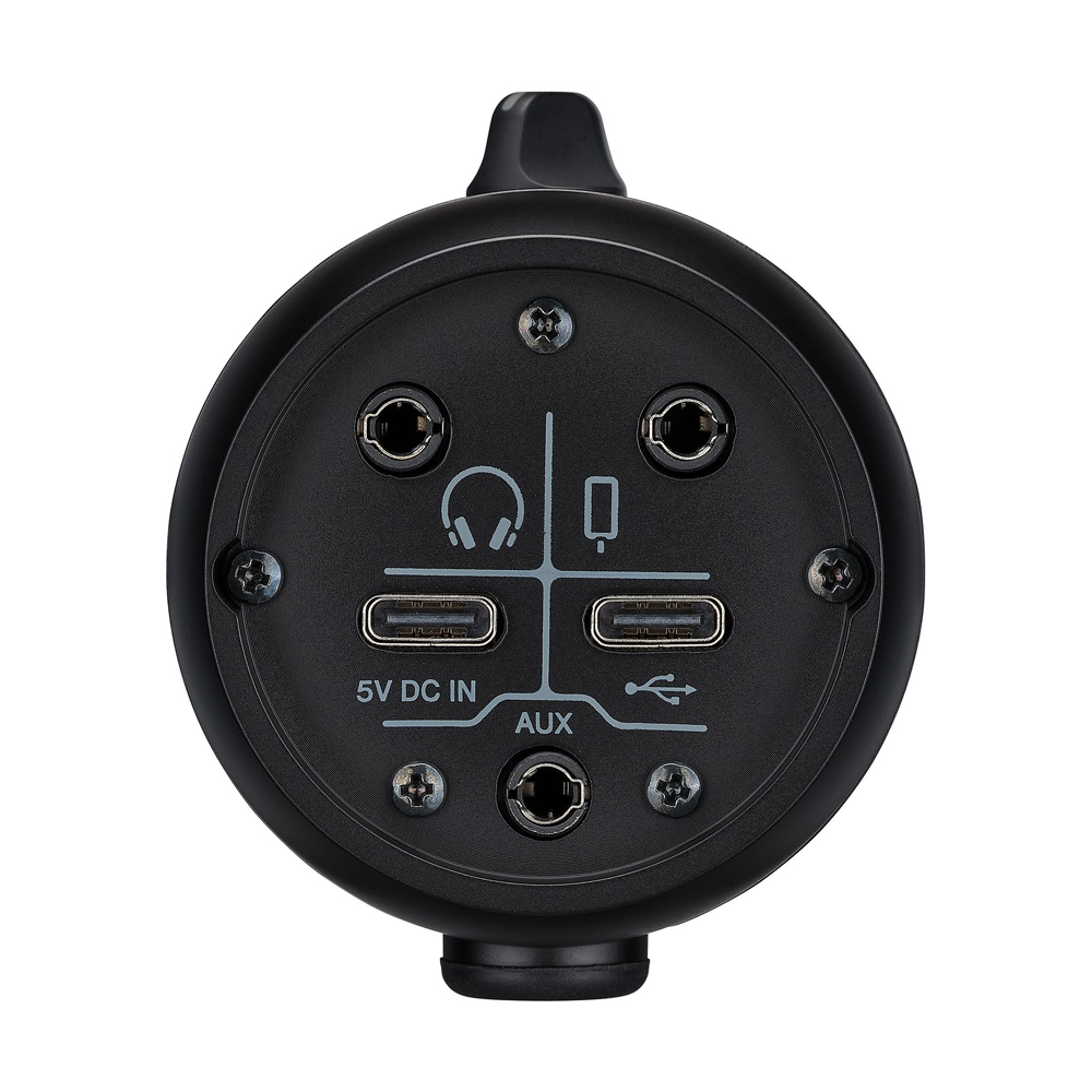 YAMAHA USBマイク AG01 B 黒色(4極ステレオミニケーブル付)【福山楽器