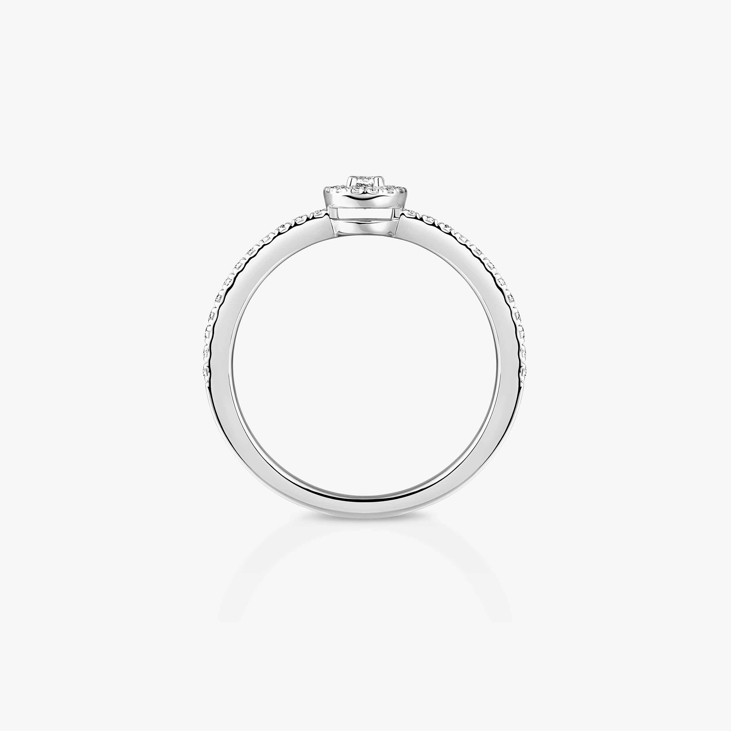 ジョイ》 ホワイトゴールド＆ダイヤモンド リング | メシカ 05493-WG