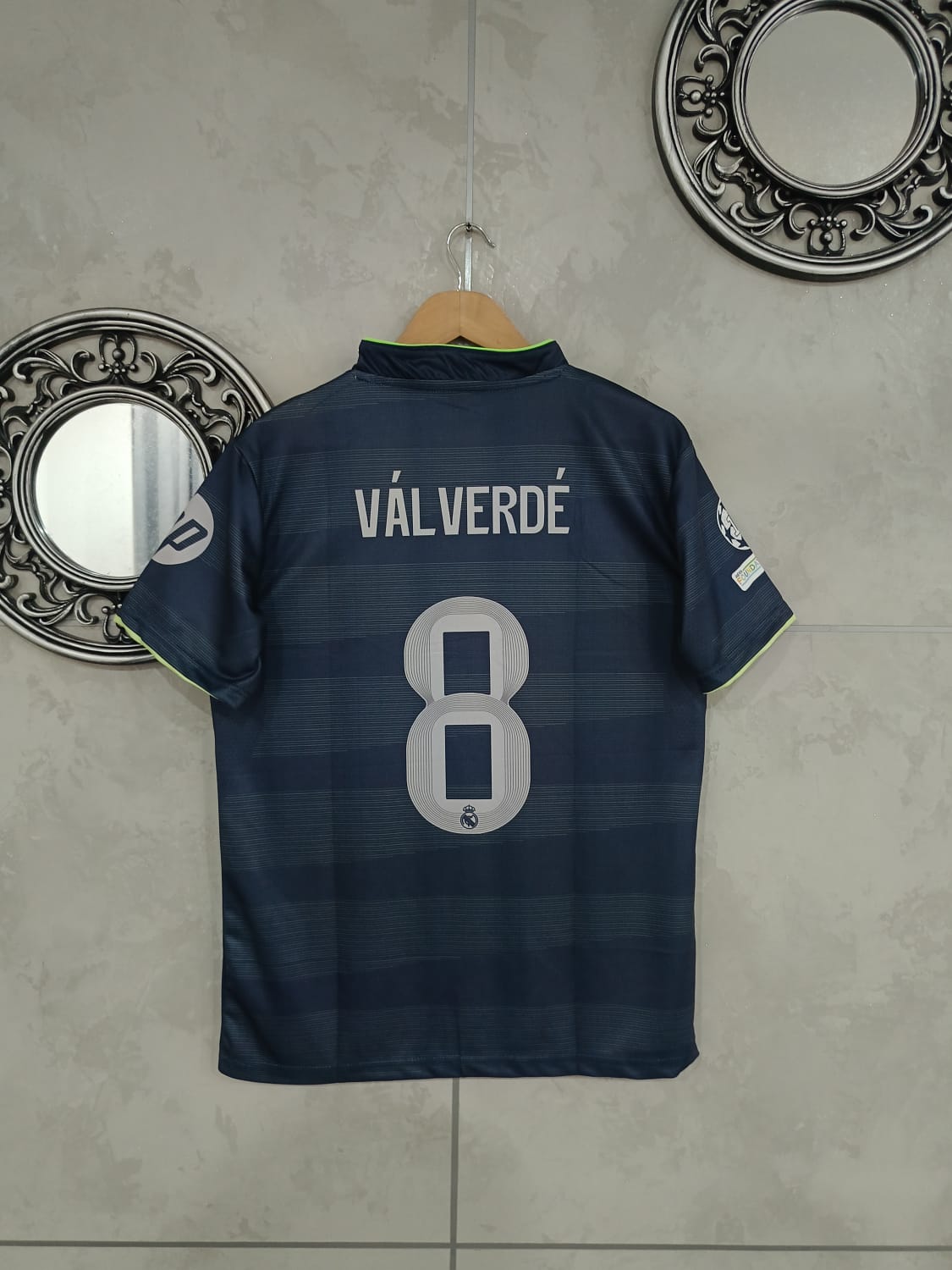 Real Madrid Valverde #8 Jersey (Away Edition) – MatchDay Store