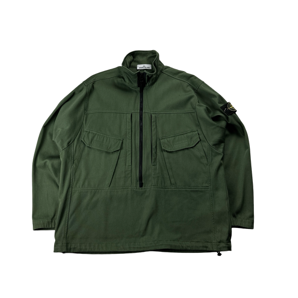 Stone Island 2021 Green Smock Overshirt Jacket - XL – Mat's Island