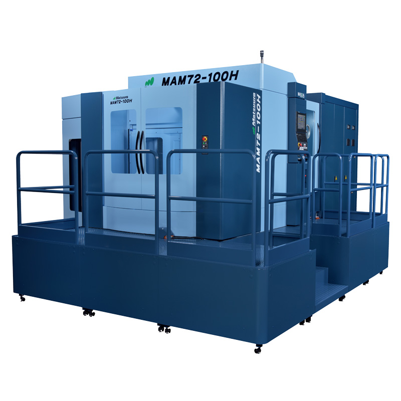 5軸制御横形マシニングセンタ MAM72-100H | 工作機械の松浦機械製作所