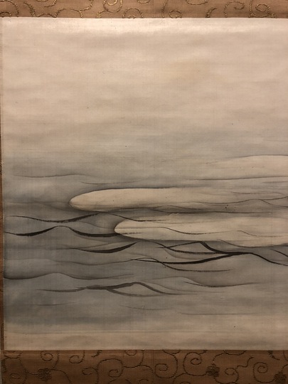 横山清暉 水月図｜古美術・掛け軸の販売・買取・鑑定-松本松栄堂