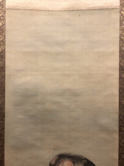 宋紫石 蝦蟇仙人図 左右牡丹図｜古美術・掛け軸の販売・買取・鑑定