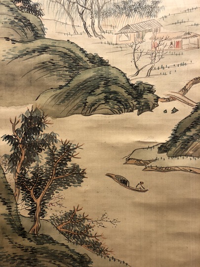 村山半牧 山水図｜古美術・掛け軸の販売・買取・鑑定-松本松栄堂