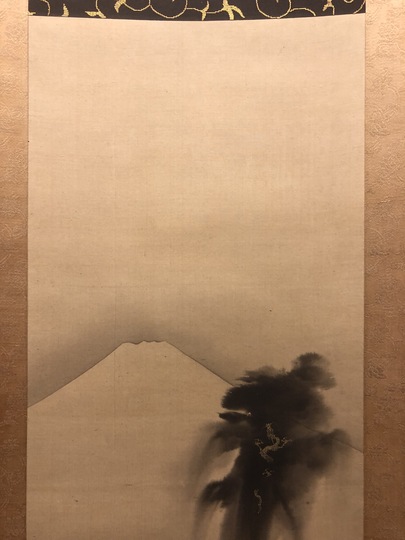 酒井抱一 富士越龍図｜古美術・掛け軸の販売・買取・鑑定-松本松栄堂