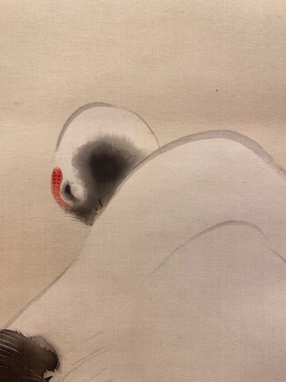 西山翠嶂 鶴｜古美術・掛け軸の販売・買取・鑑定-松本松栄堂