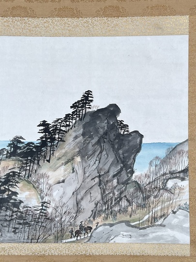 川合玉堂 半島浅春｜古美術・掛け軸の販売・買取・鑑定-松本松栄堂