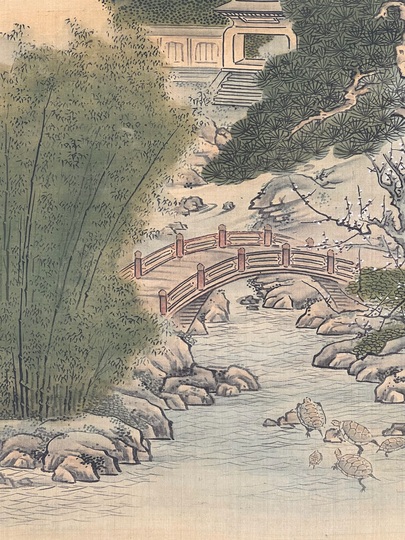 墨江武禅 蓬莱山｜古美術・掛け軸の販売・買取・鑑定-松本松栄堂