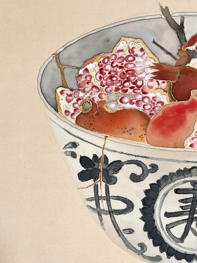 北大路魯山人 大明菁華磁大鉢図｜古美術・掛け軸の販売・買取・鑑定