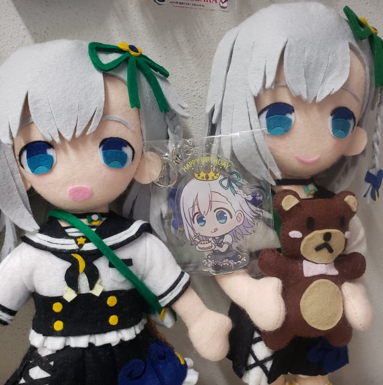 松島名月ちゃんの新規アクリルキーホルダー｜松島温泉 温泉むすめ 松島