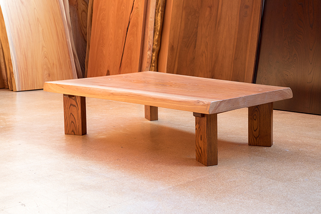 神奈川県 海老名店展示 栓（せん）材 一枚板 テーブル用天板 セール