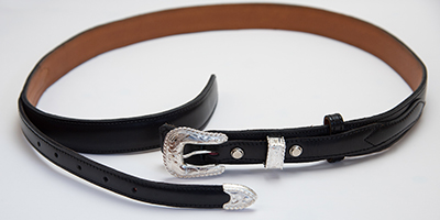 トップ・ガン 革ベルト＆銀バックル | 革ジャンのマックス・ケイディ