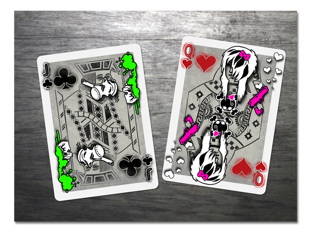 Urban Punk Bicycle Deck. The most Rebel deck in the world - Max