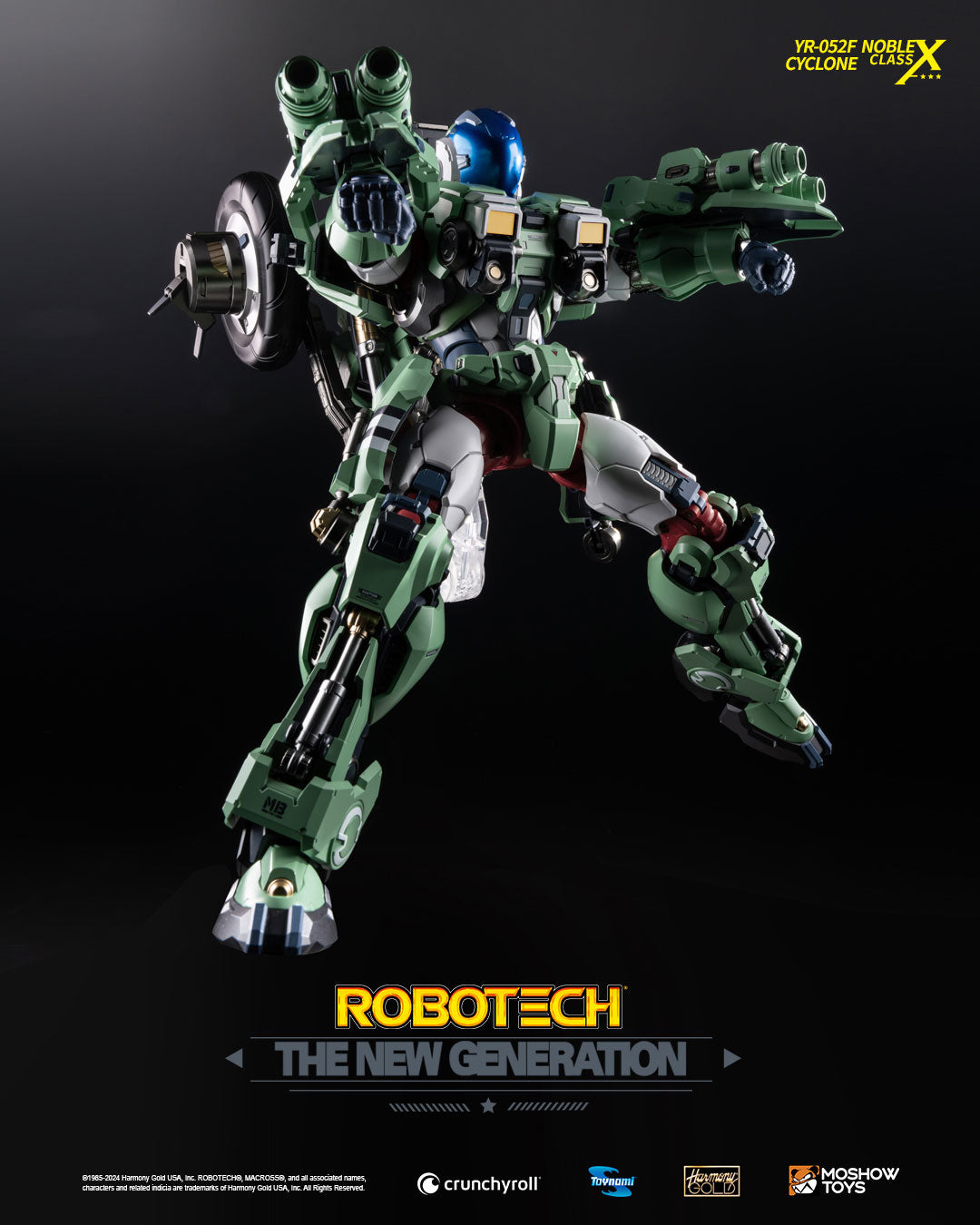 Moshow Toys Robotech: The New Generation YR-052F Cyclone Figure