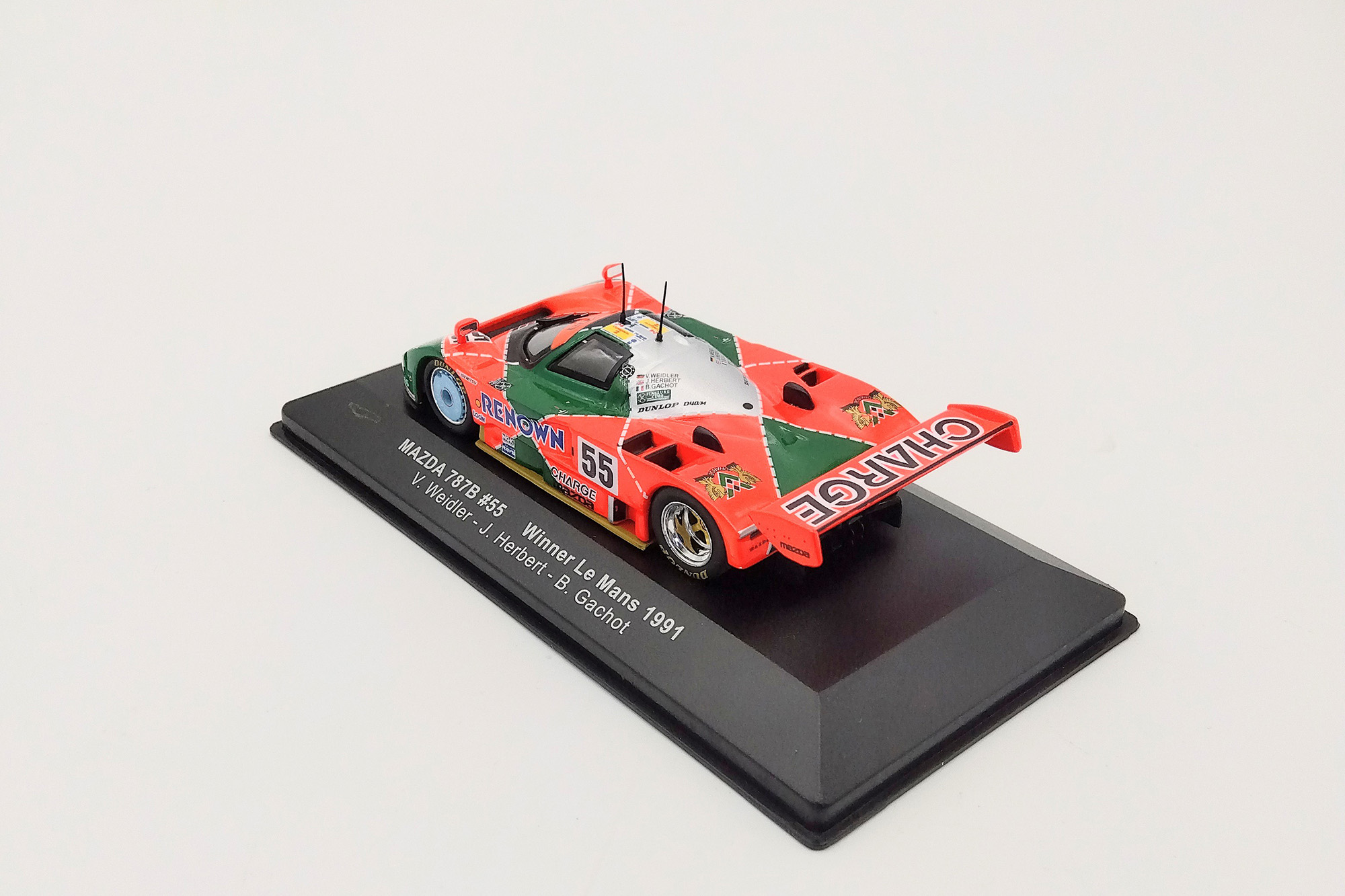 787Bルマン1991優勝車 1/43