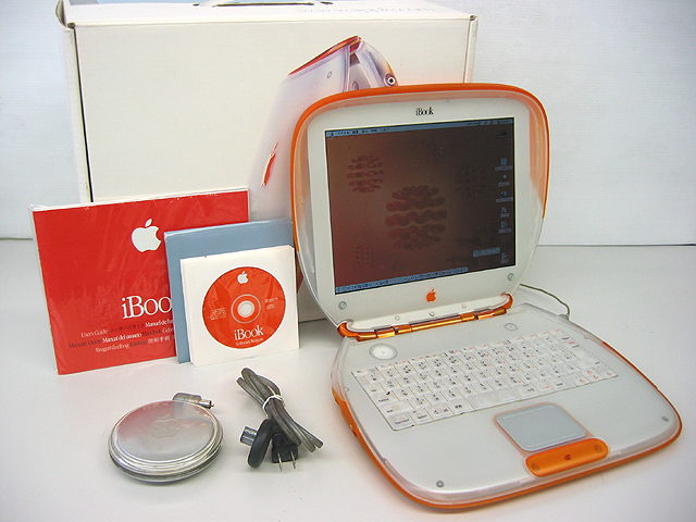 Apple Shell型 iBook タンジェリン 12.1インチ(中古)-Macパラダイス-