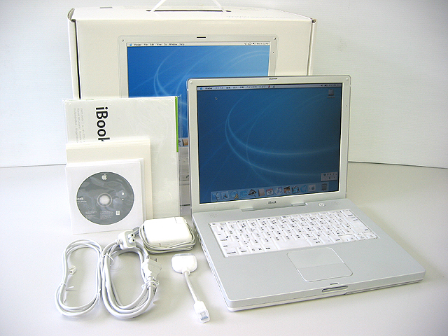 iBook G3 900MHz 14.1インチ G3最終モデル！ M9009J/A(中古)-Mac