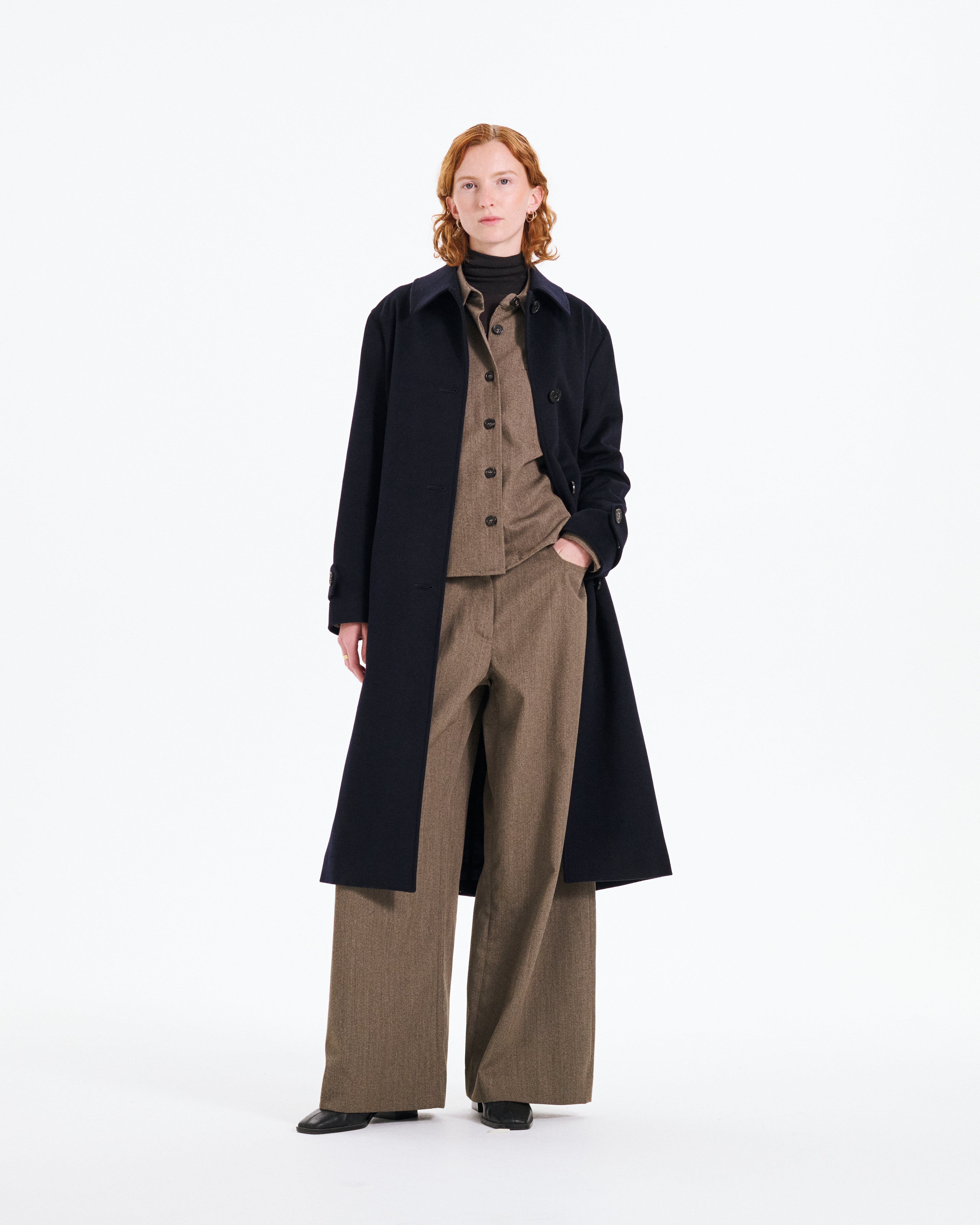 ウィメンズ BANTON LONG - Loro Piana カシミヤロングコート – Mackintosh