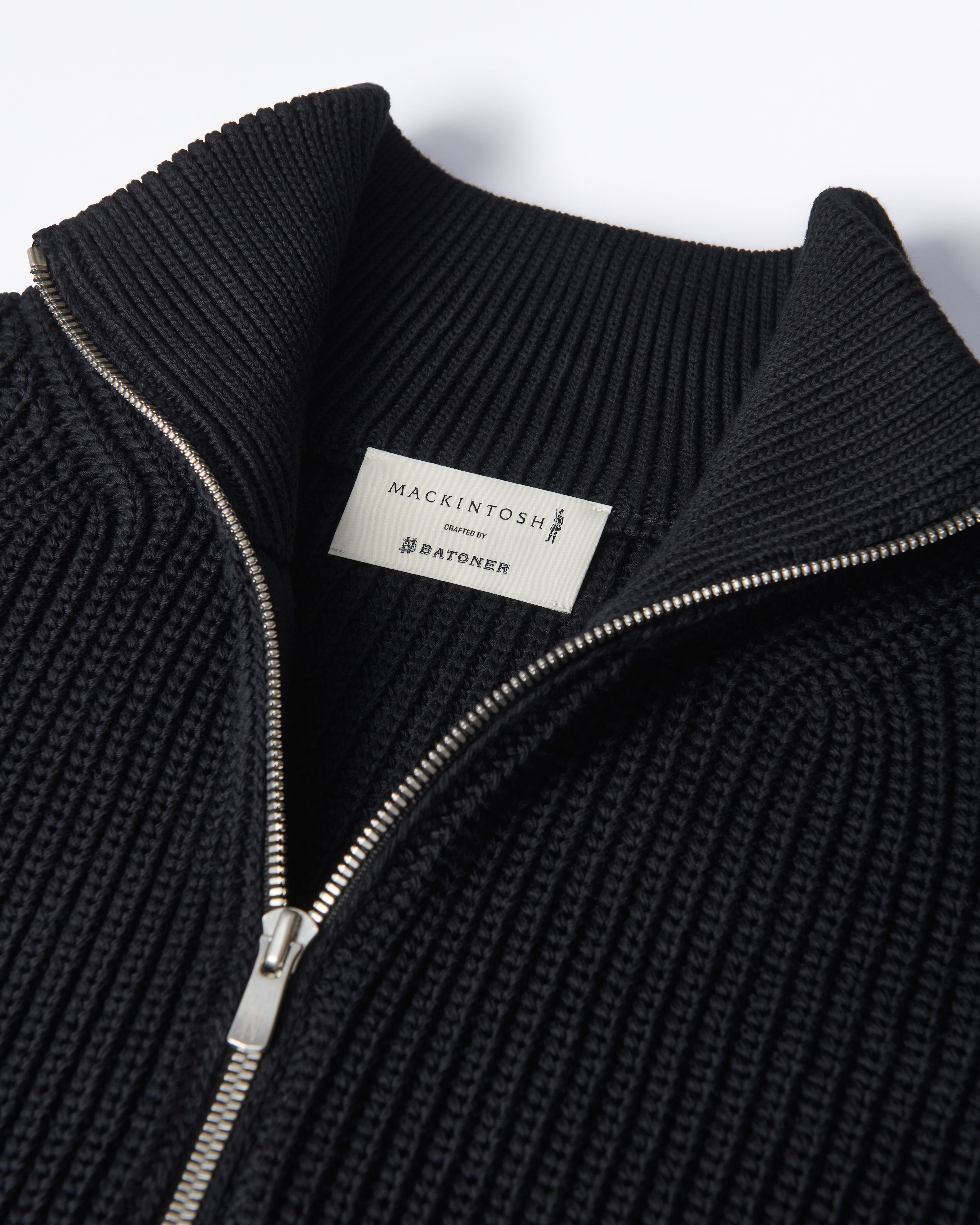 メンズ MACKINTOSH crafted by BATONER コットンドライバーズニット