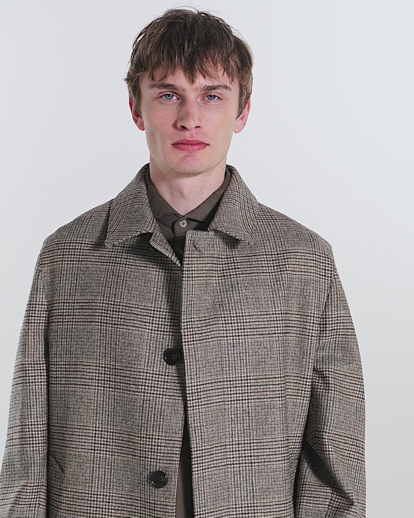 メンズ DUNKELD - グレンチェック ウールコート – Mackintosh