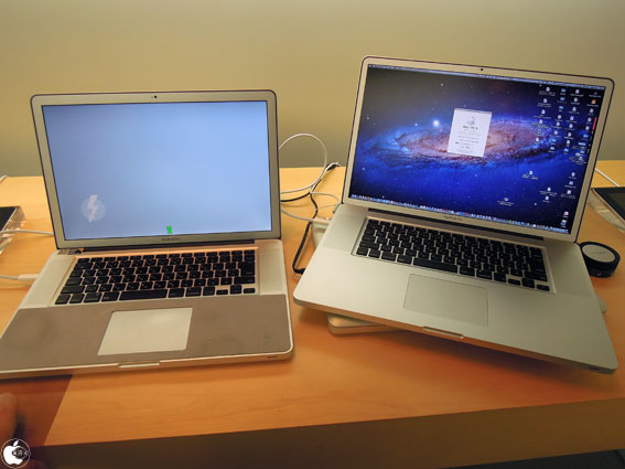 MacBook Pro (Late 2011)はMacBook Pro (Early 2011)のMac OS X Snow
