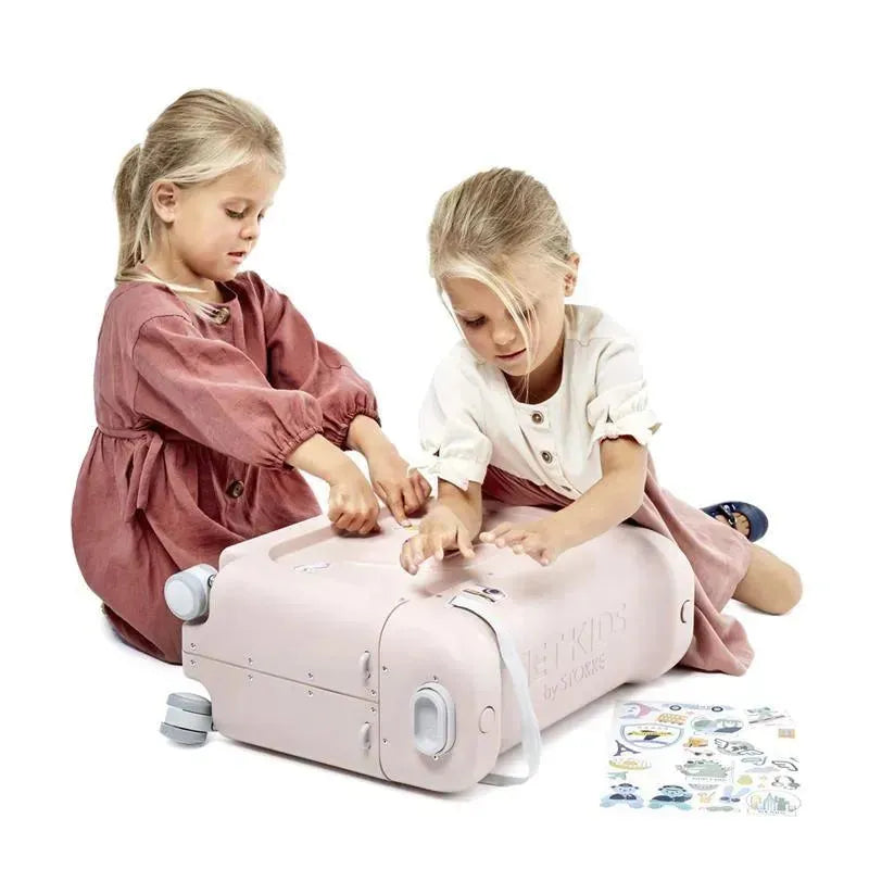 Stokke - Jetkids Bedbox 2.0 Ride-on Suitcase, Pink Lemonade