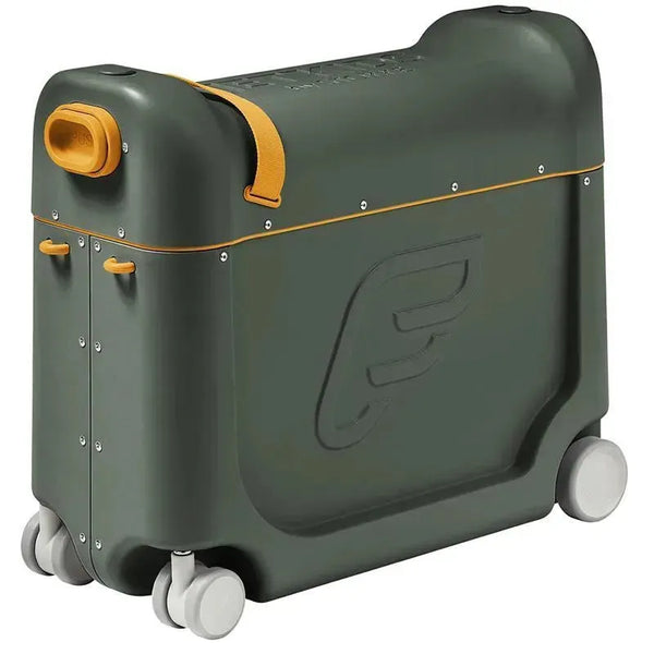 Stokke - Jetkids Bedbox Ride-on Suitcase, Golden Olive | MacroBaby