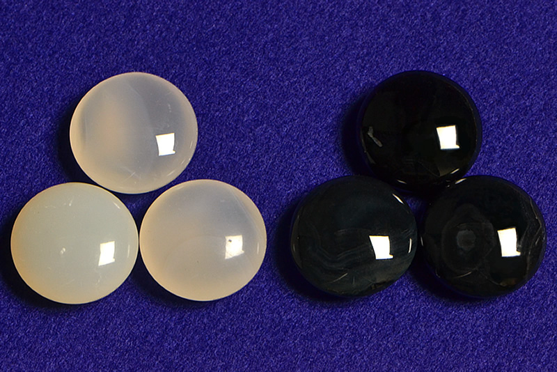 めのう碁石 着色（11mm） | 前川榧碁盤店