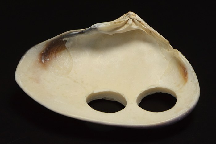 本蛤碁石 実用30号 | 前川榧碁盤店