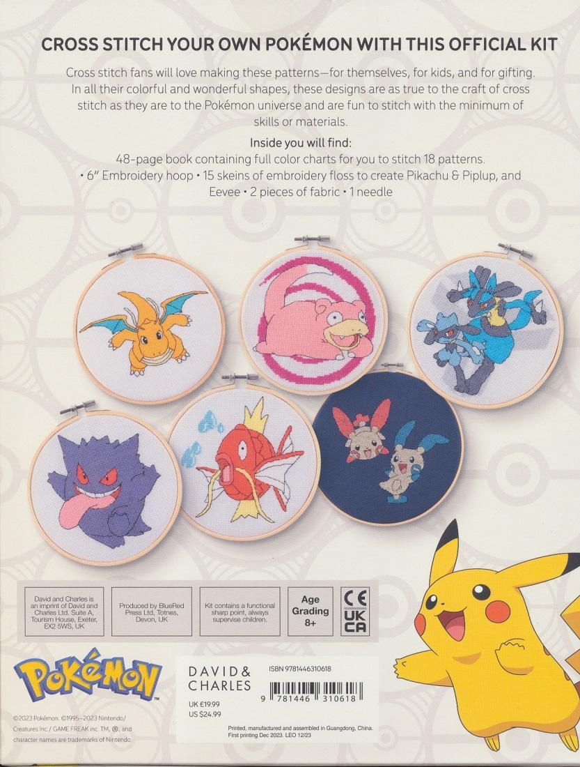 洋雑誌、洋書、輸入手芸のマガジンマート - POKEMON CROSS STITCH KIT