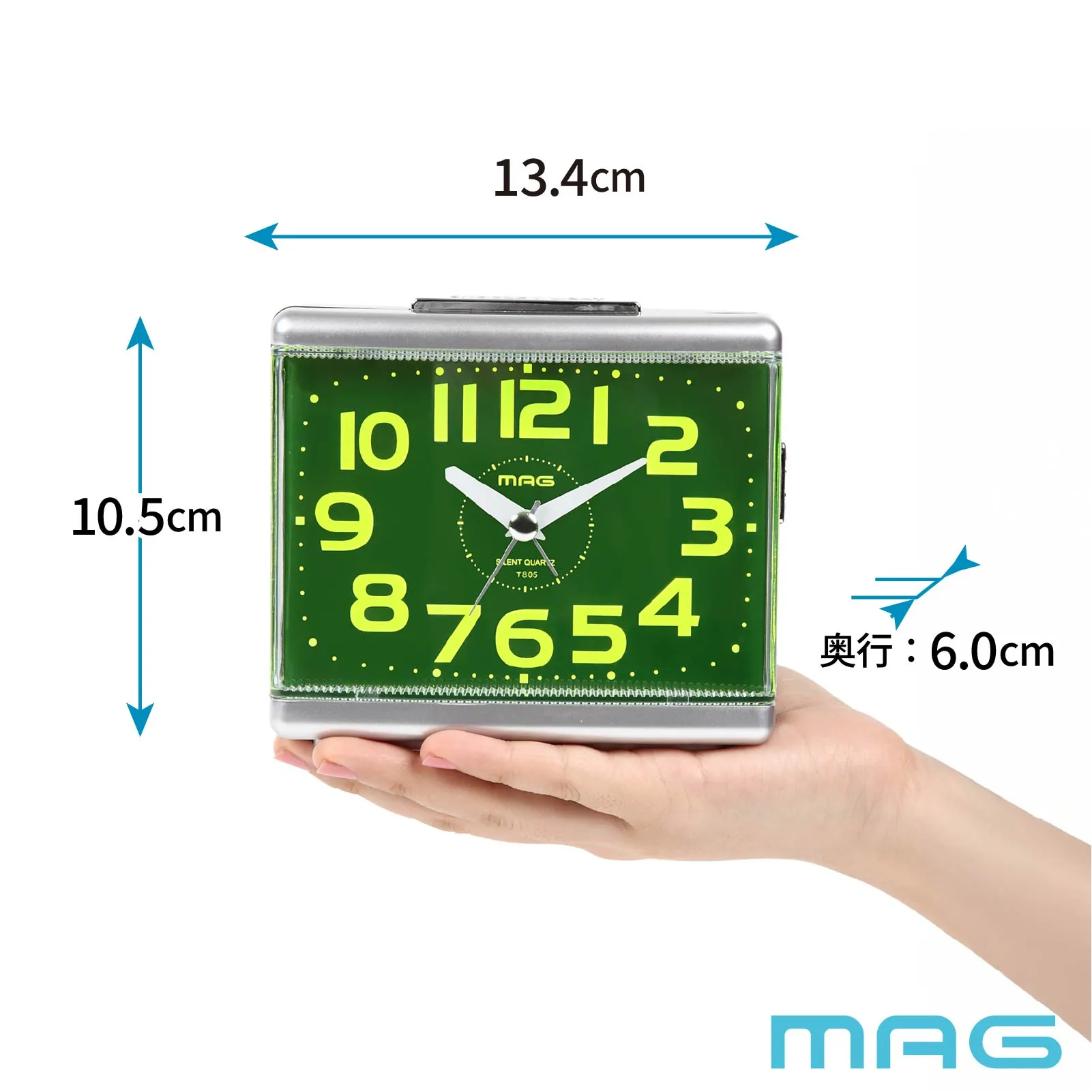 目覚まし時計｜あなたに寄り添う MAG (マグ) の時計 ノア精密株式会社