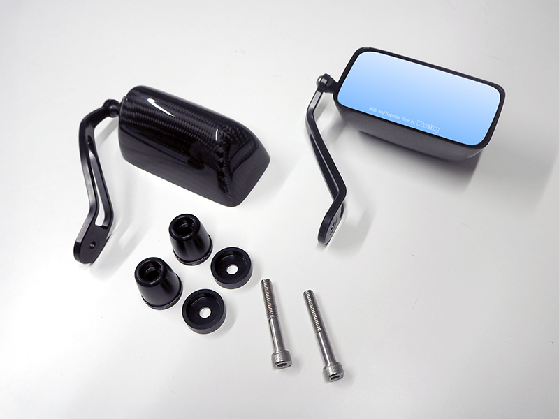 カーボンバーエンドミラー タイプB - MagicalRacing