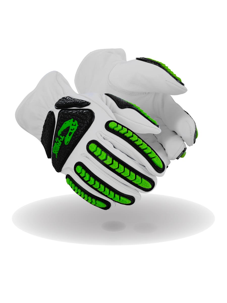 Magid Cut level A6 Goatskin Leather Driver Impact Gloves