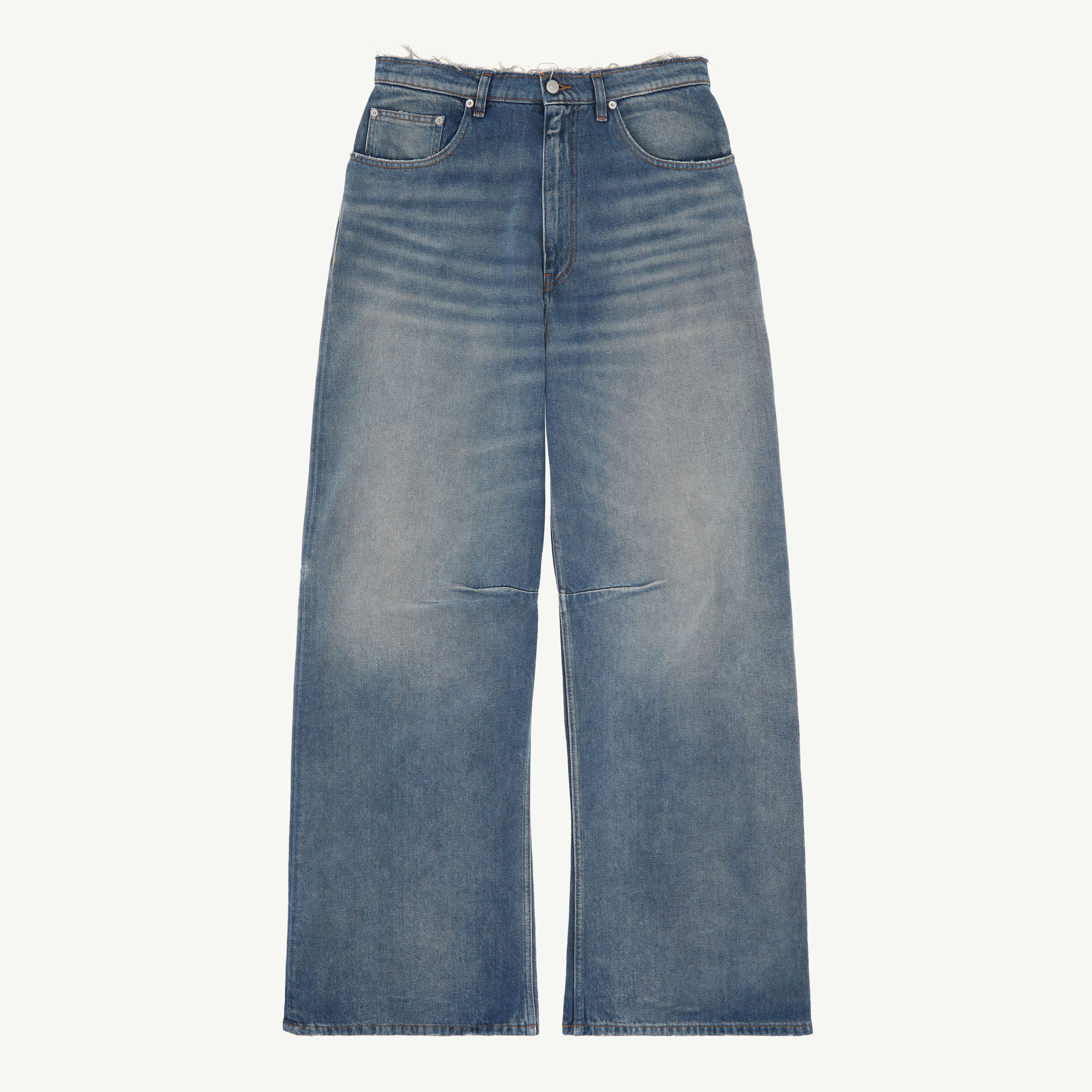 Men's Wide-Cut Jeans | MM6