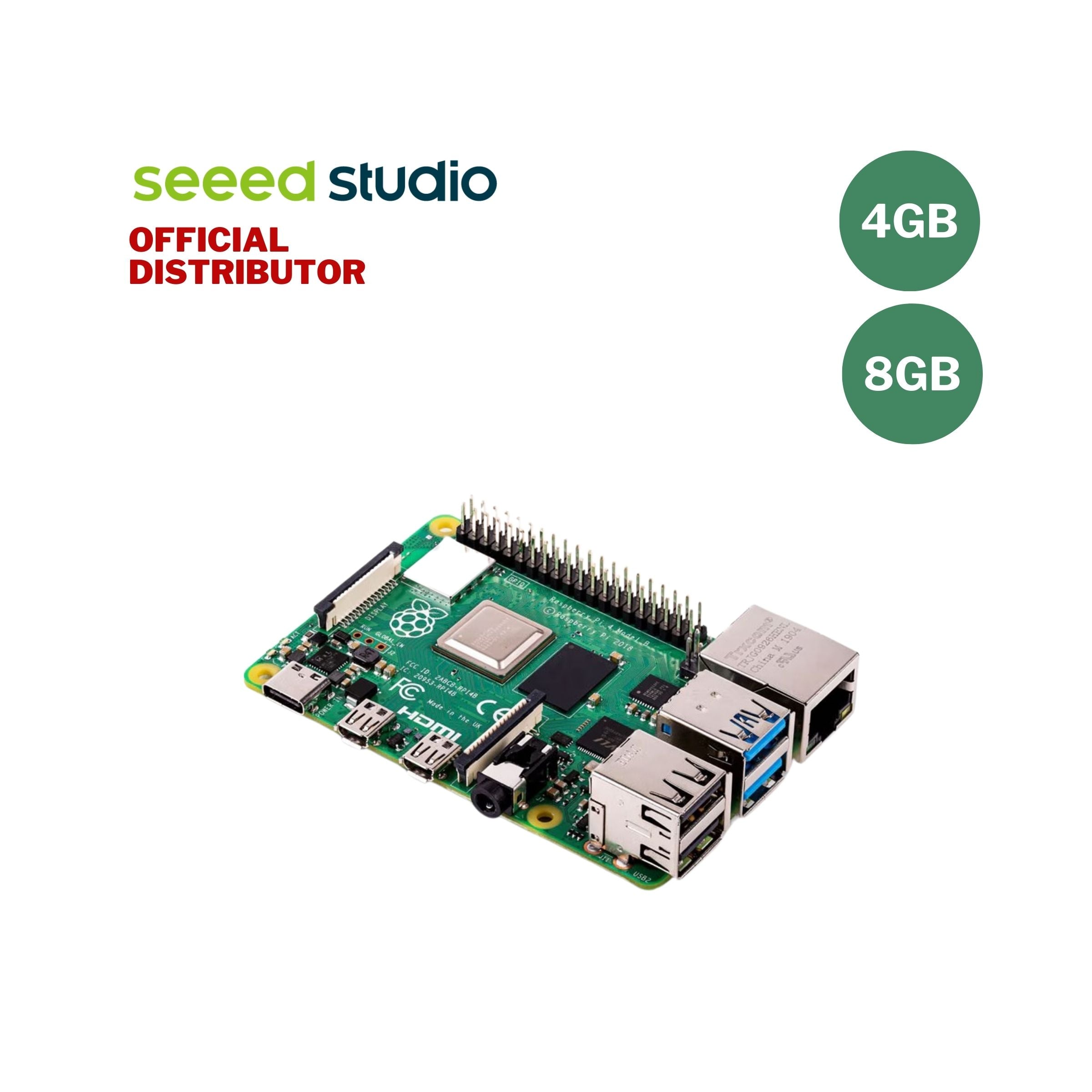 Raspberry Pi 4 Model B – Makerlab Electronics