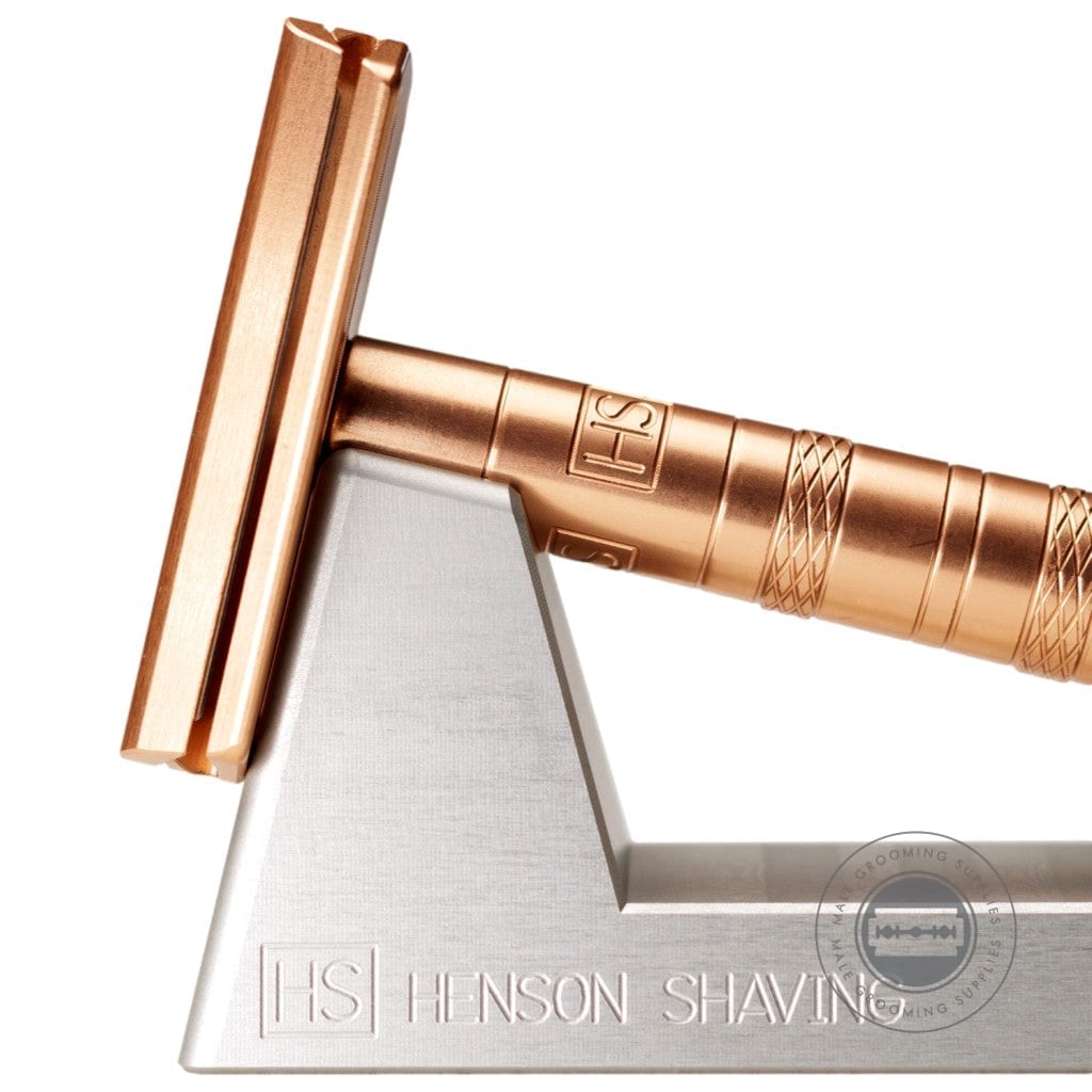 Henson AL13 Safety Razor V2.0 - Copper – Male Grooming Supplies