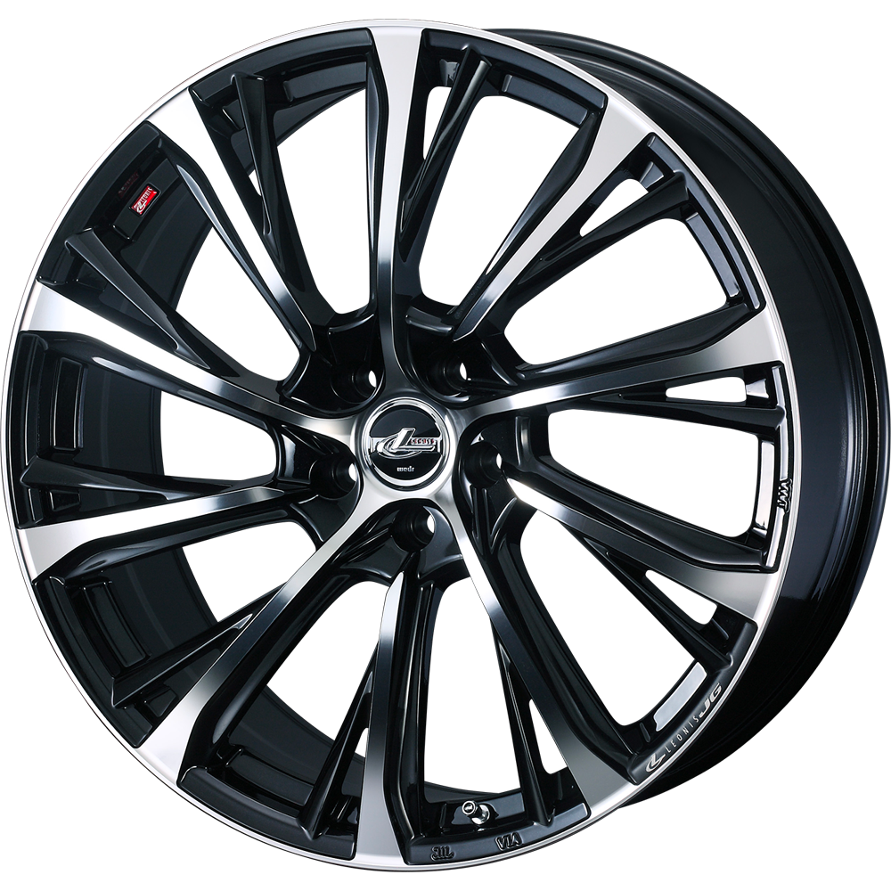 ウェッズ レオニス JG 16インチ - ノア(NOAH) 90系 MZRA95W(トヨタ