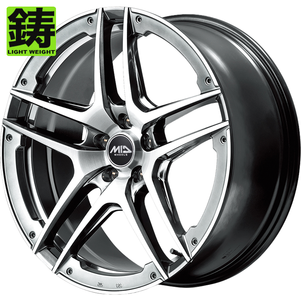 MIDマルカサービス MIDエクスクルーシブ 025SV (ホイール単品) | カー