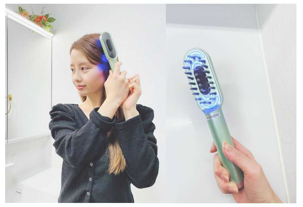 楽ちんおうちエステ！EMS美顔器「miroku brush（ミロクブラシ