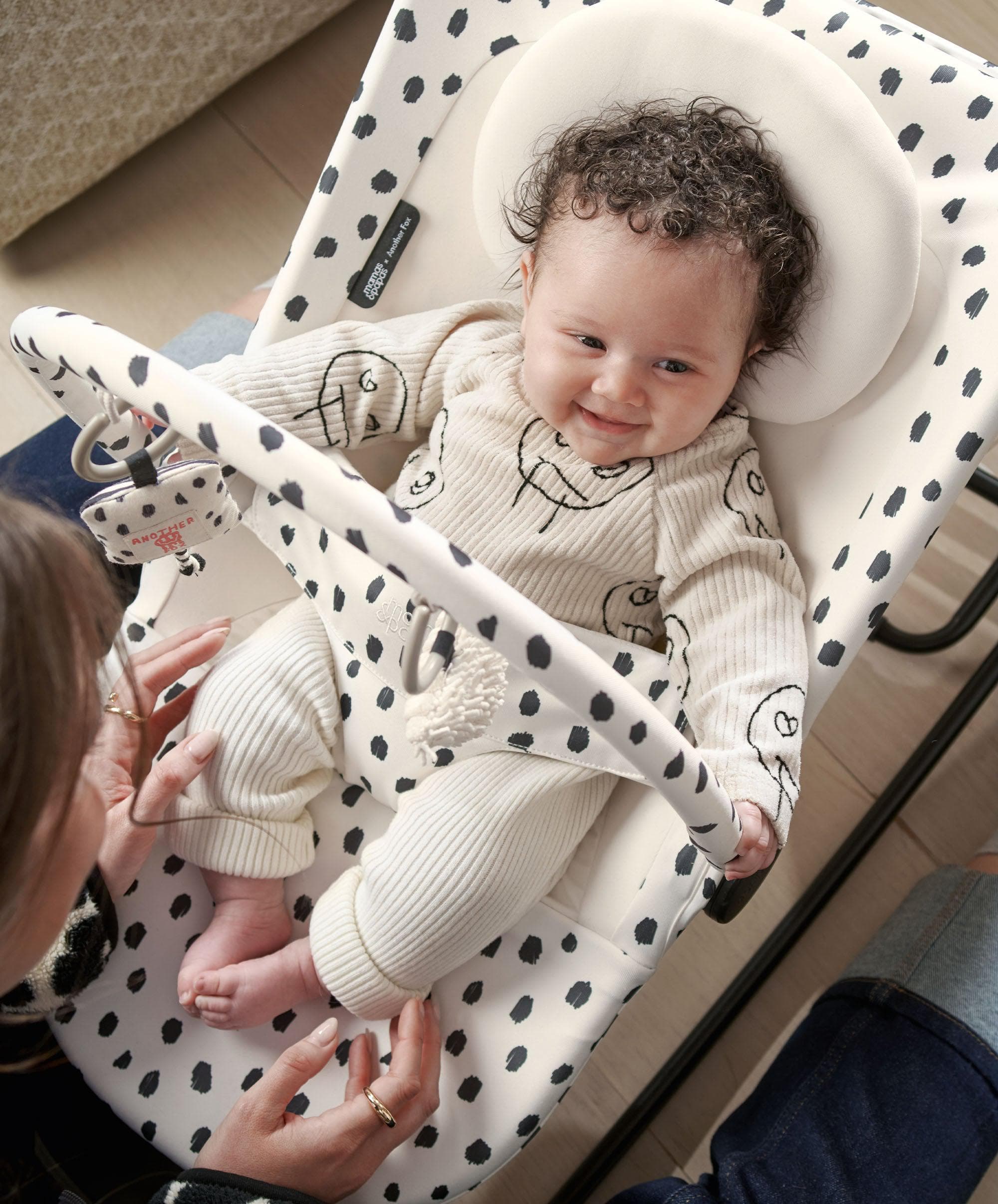 Mamas & Papas x Another Fox Tempo Bouncer - Cheetah Spot – Mamas