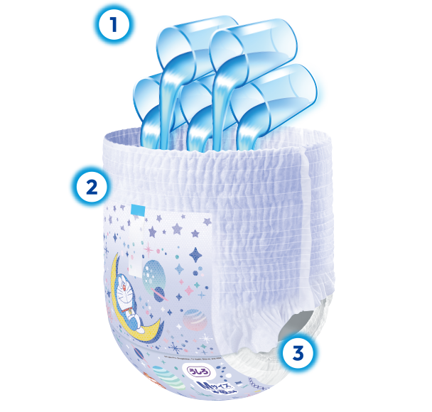 マミーポコ夜用パンツ Mサイズ-MamyPoko Japan